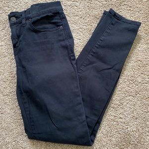 Madewell pants size 25 skinny skinny black